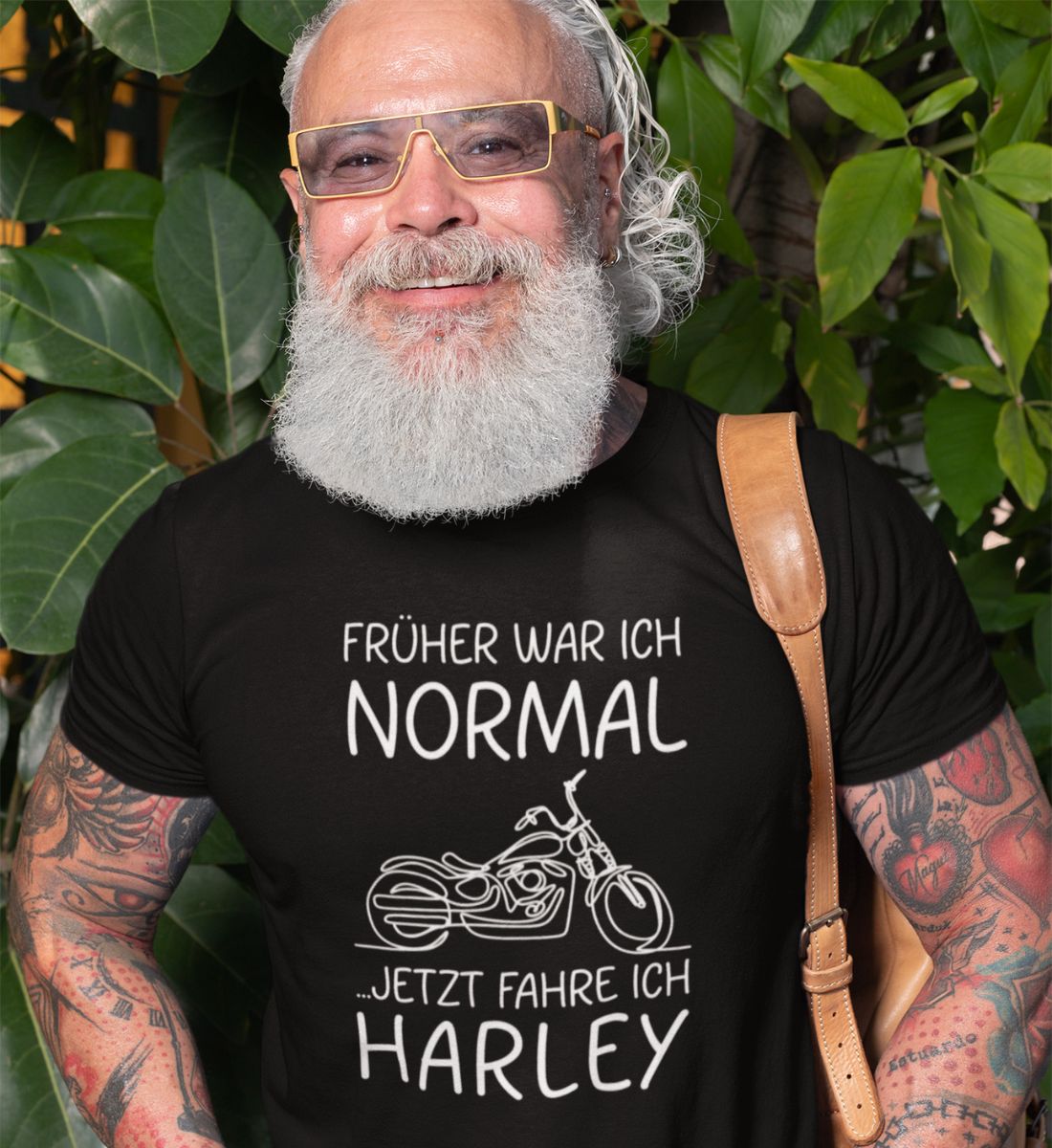 Jetzt fahre ich Harley - Herren T-Shirt