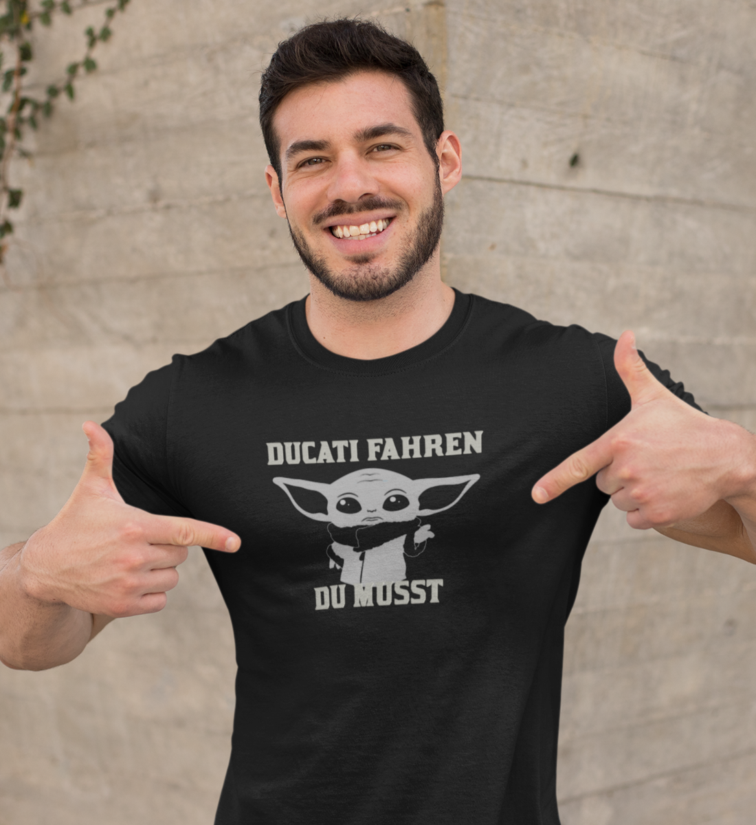 Ducati fahren du musst - Herren T-Shirt