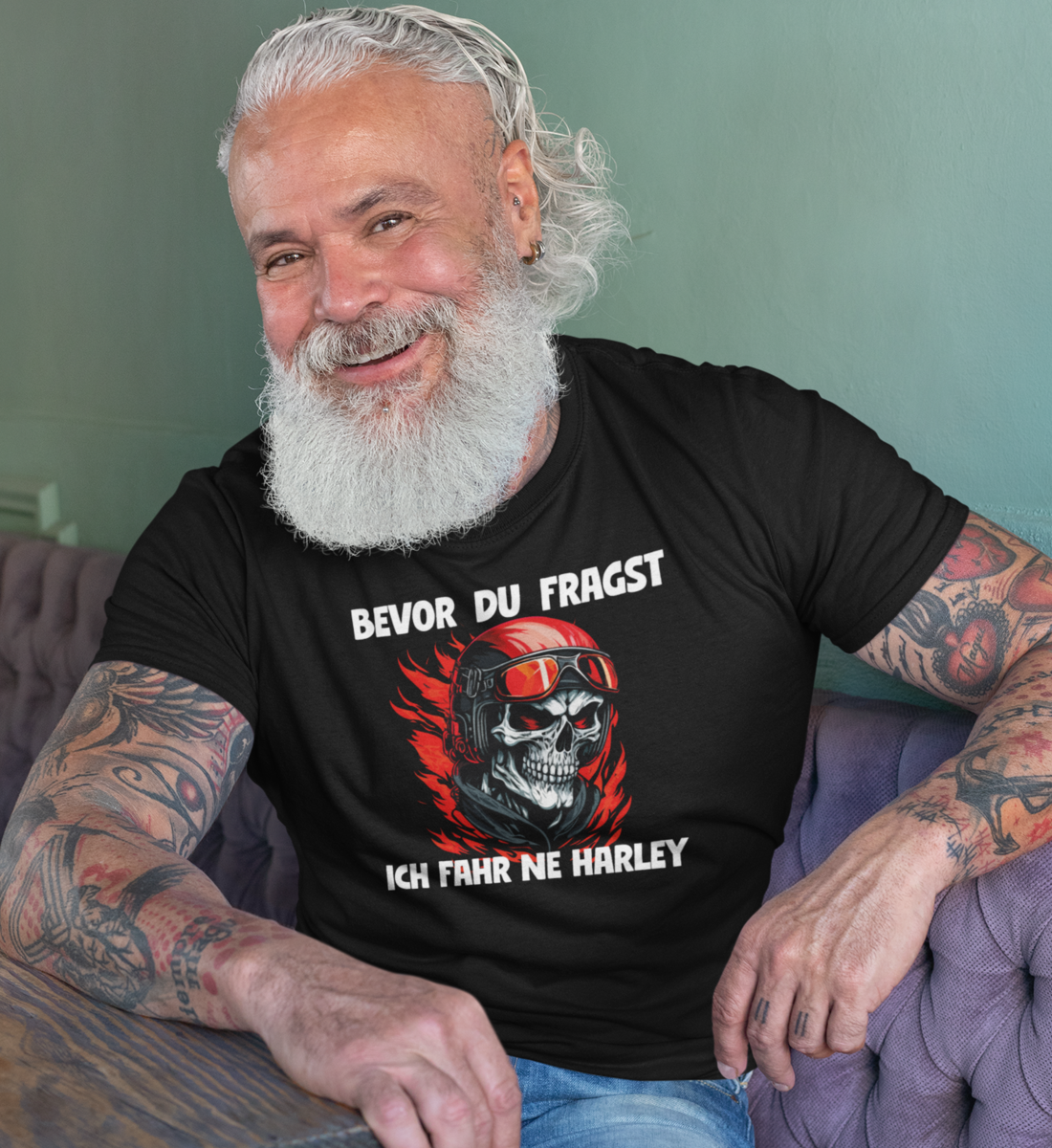 Ich fahr ne Harley 3 - Herren T-Shirt