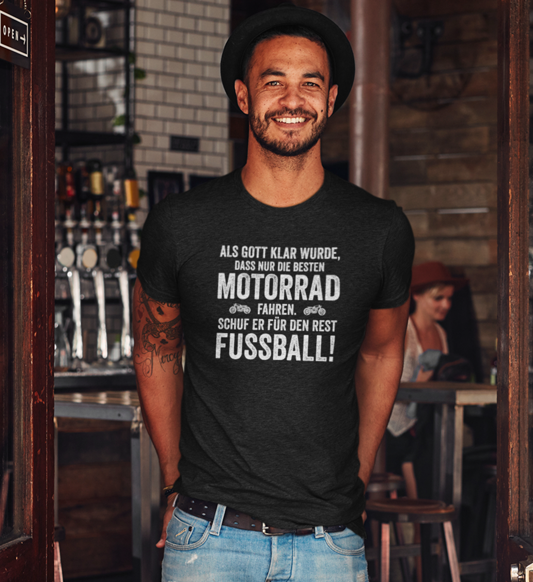 Nur die Besten fahren Motorrad - Herren T-Shirt