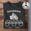 Bikerskala Tourer - Herren T-Shirt