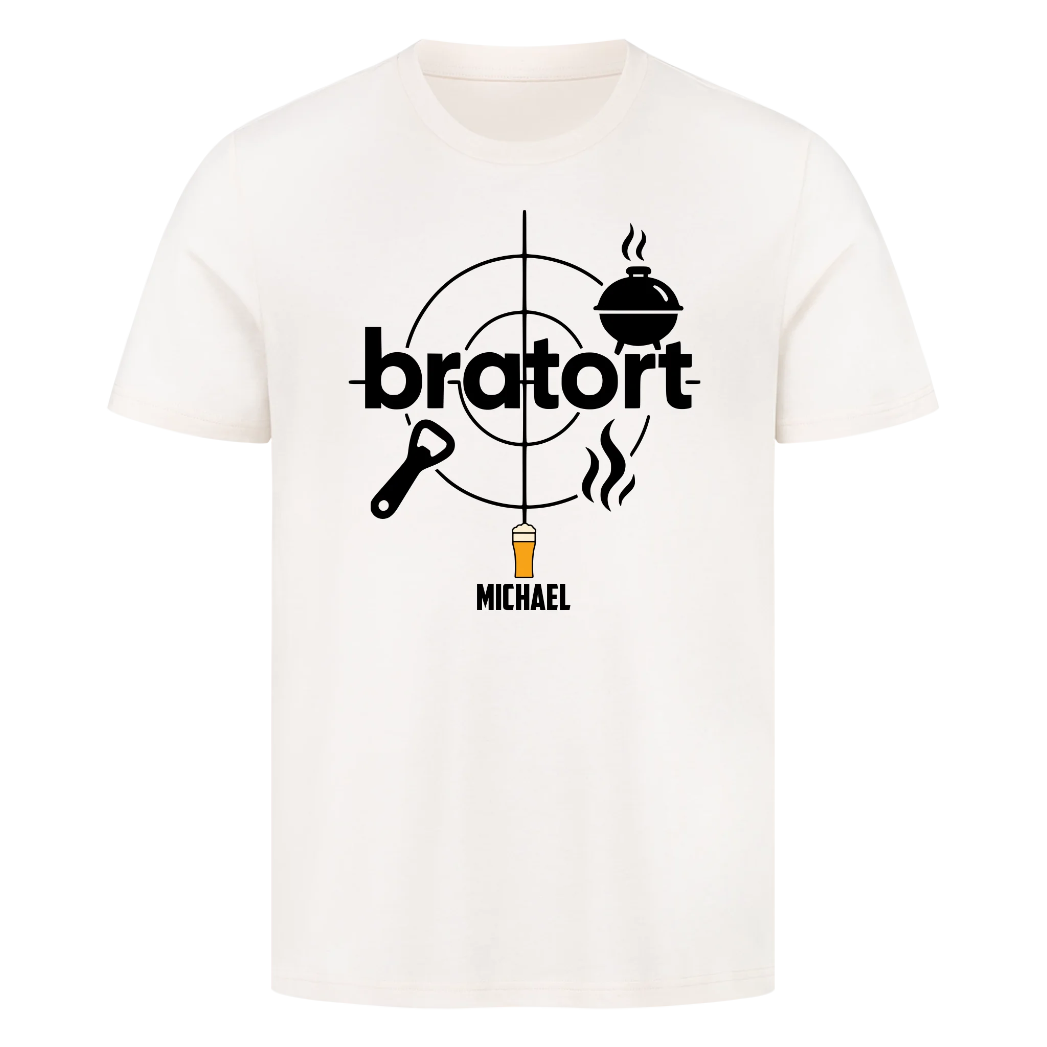 Bratort personalisierbar - Herren Shirt