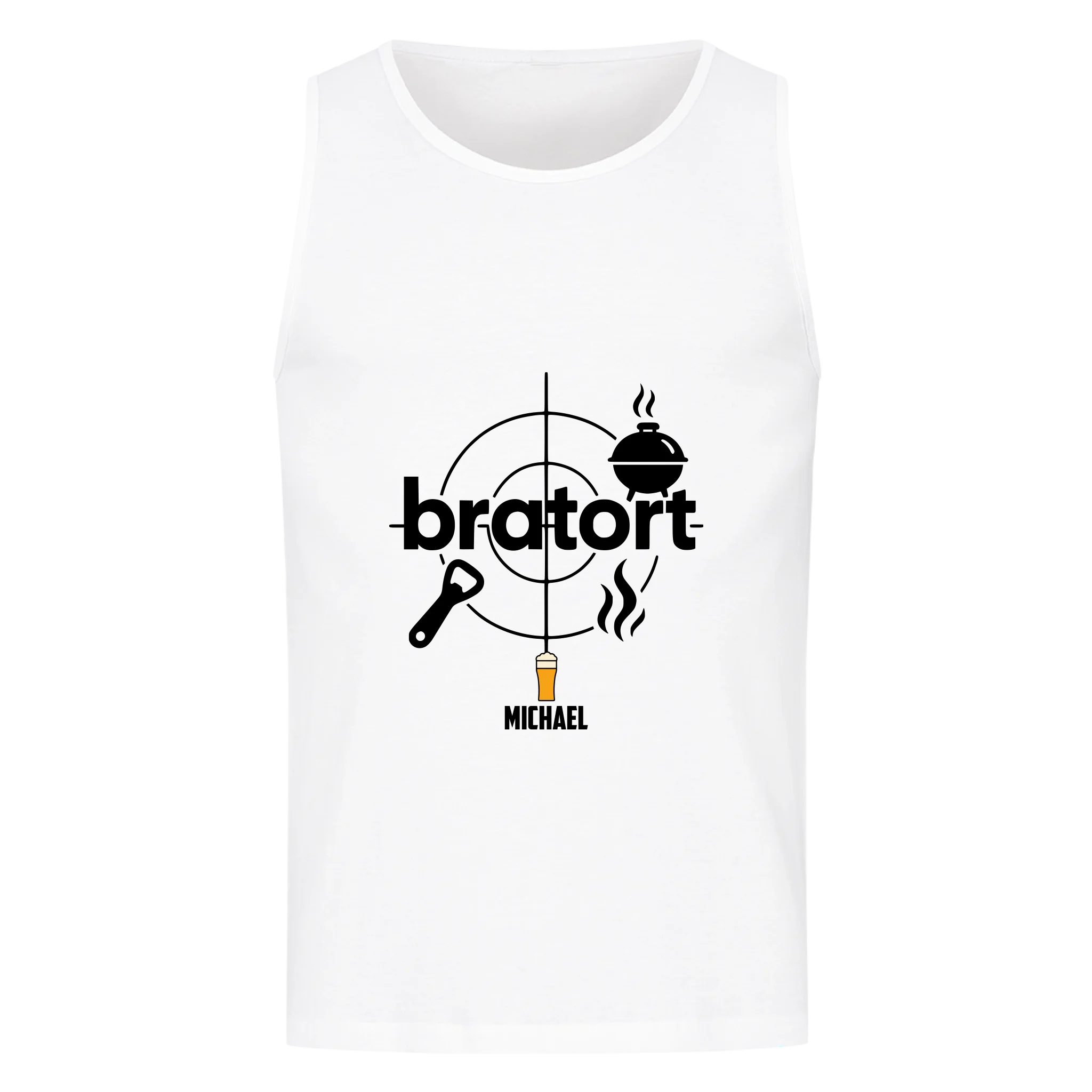 Bratort personalisierbar - Herren Shirt