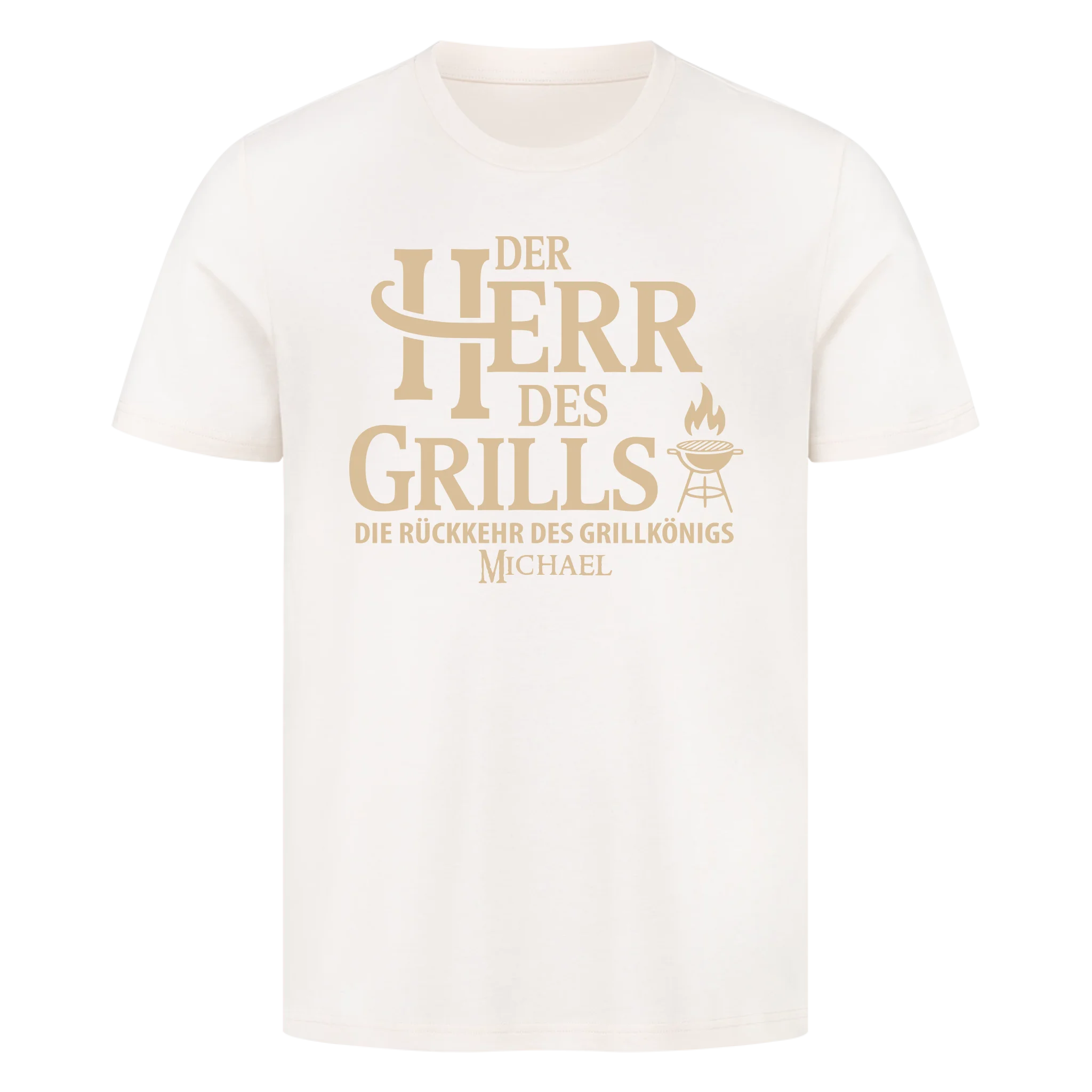 Herr des Grills 2 - Personalisierbares Shirt