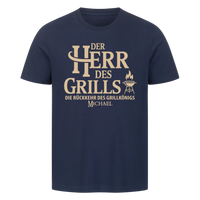 Herr des Grills 2 personalisierbar - Herren Shirt