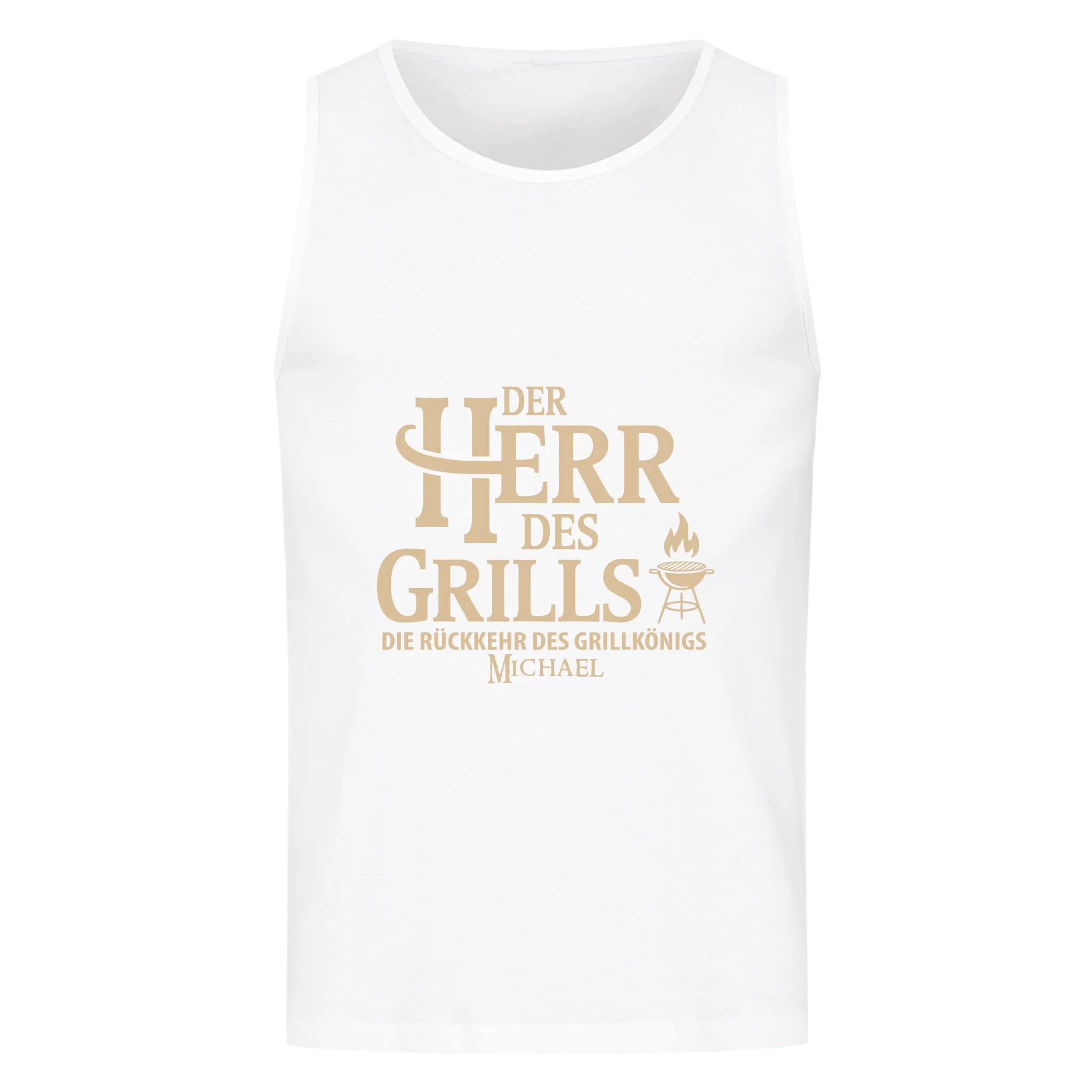 Herr des Grills 2 - Personalisierbares Shirt
