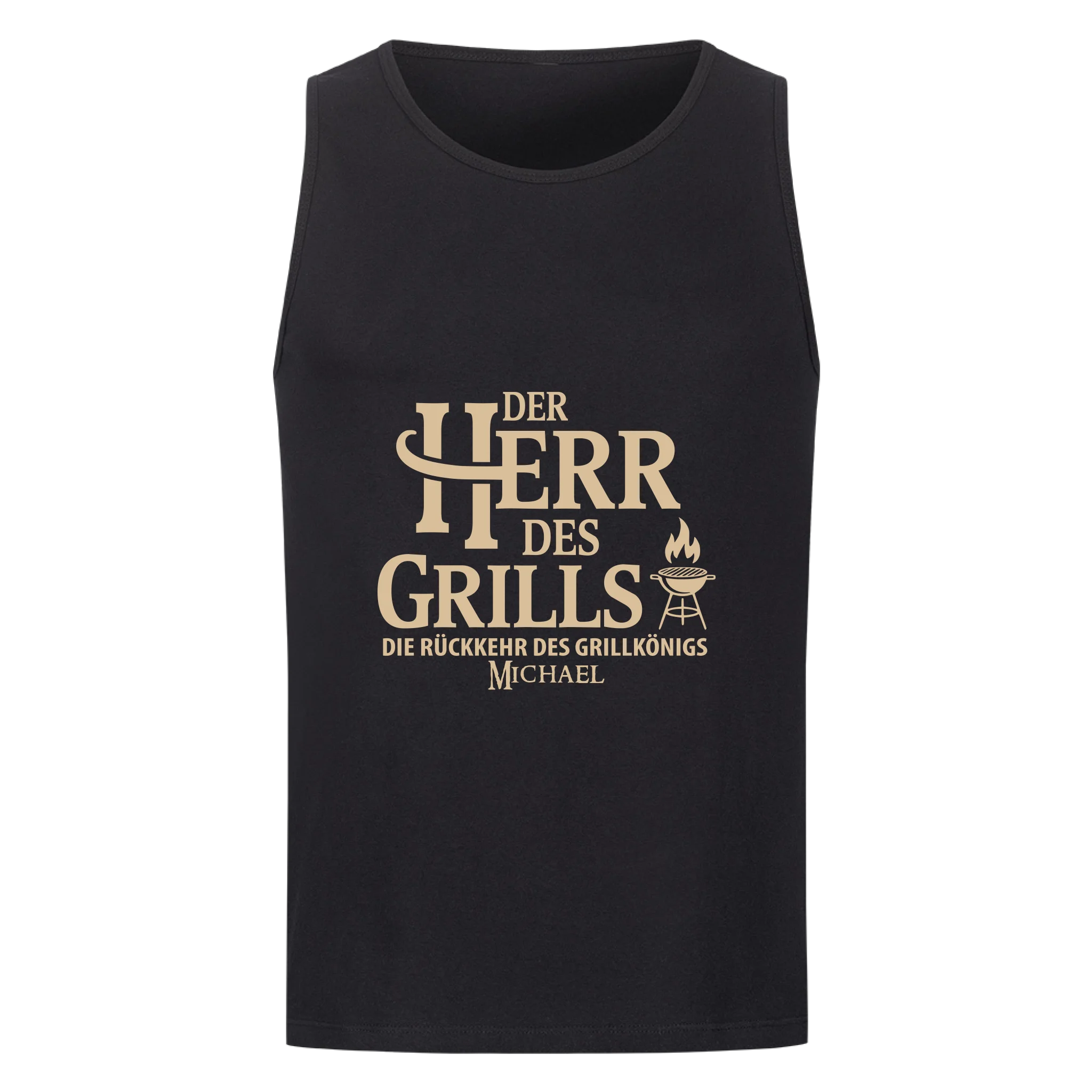 Herr des Grills 2 - Personalisierbares Shirt