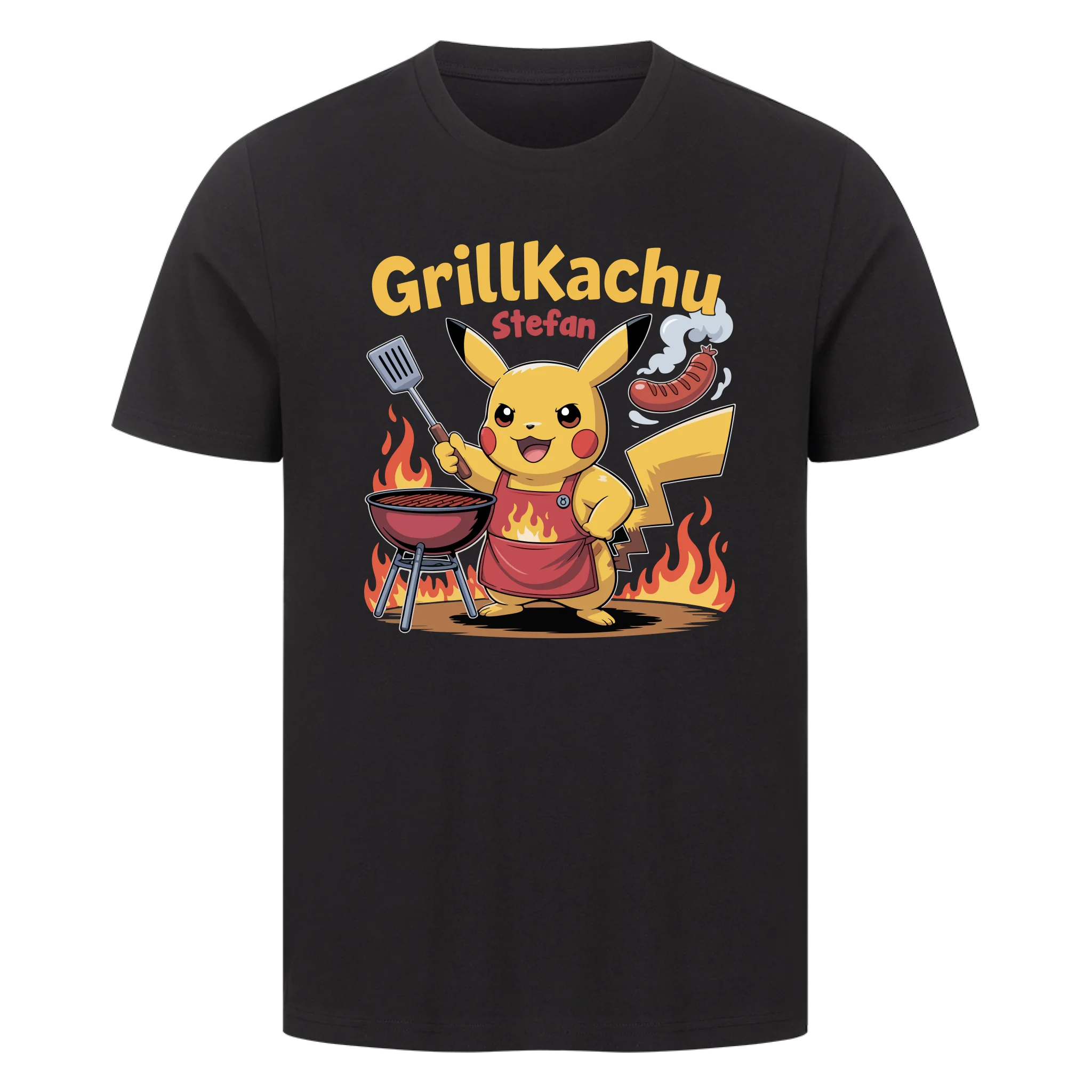 Grillkachu 2 - Personalisierbares Shirt