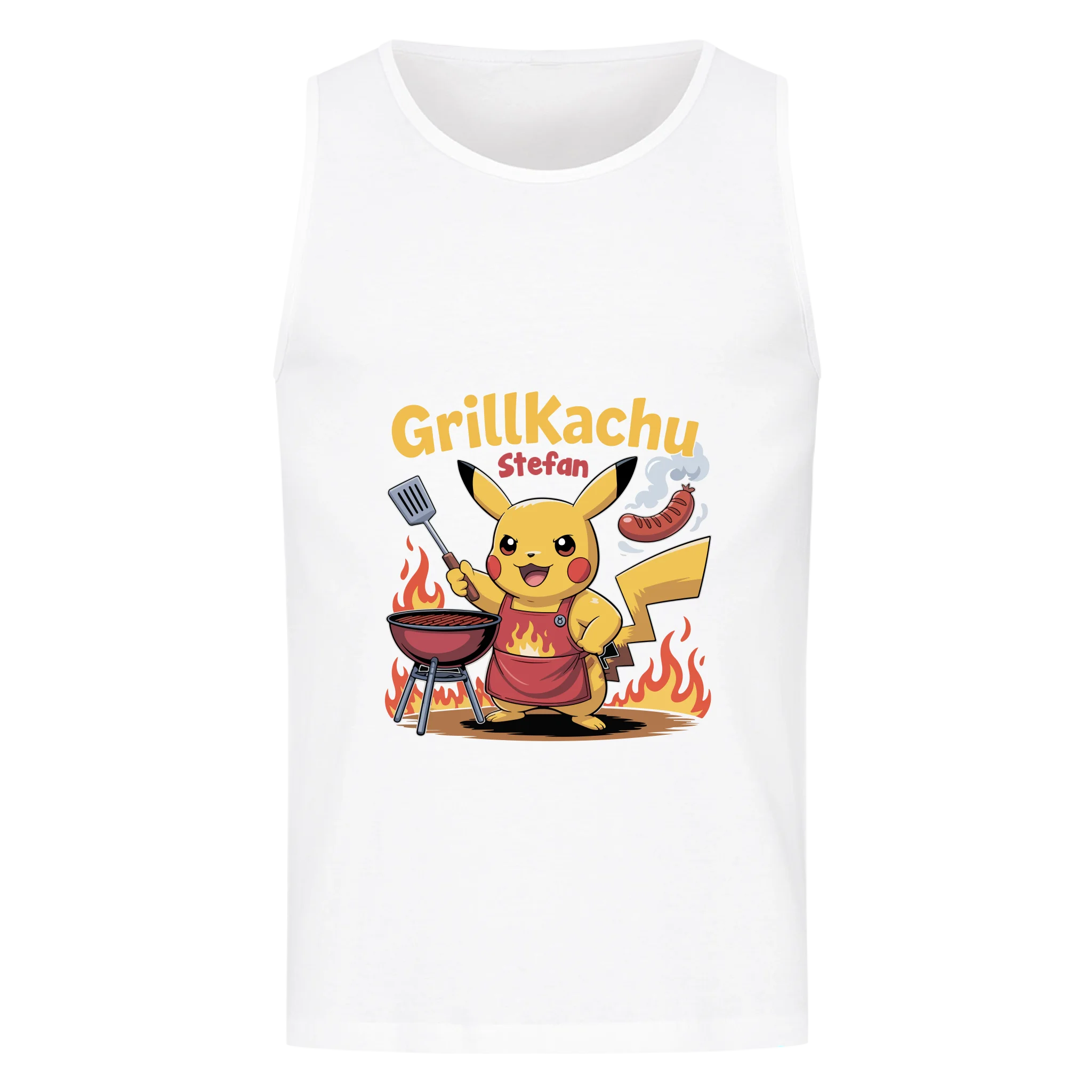 Grillkachu 2 - Personalisierbares Shirt