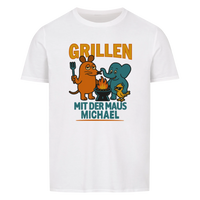 Grillen mit personalisierbar - Herren Shirt