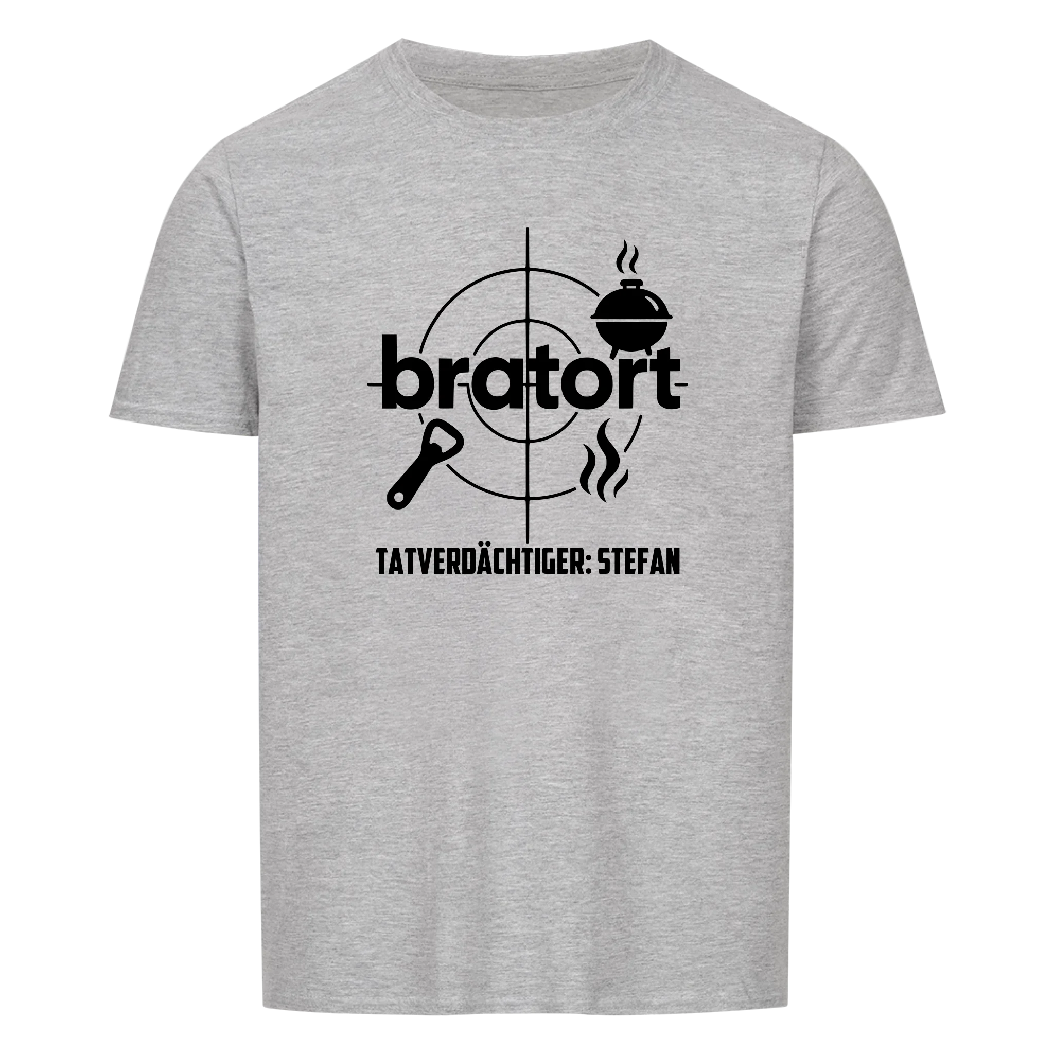 Bratort Tatverdächtiger - Personalisierbares Shirt
