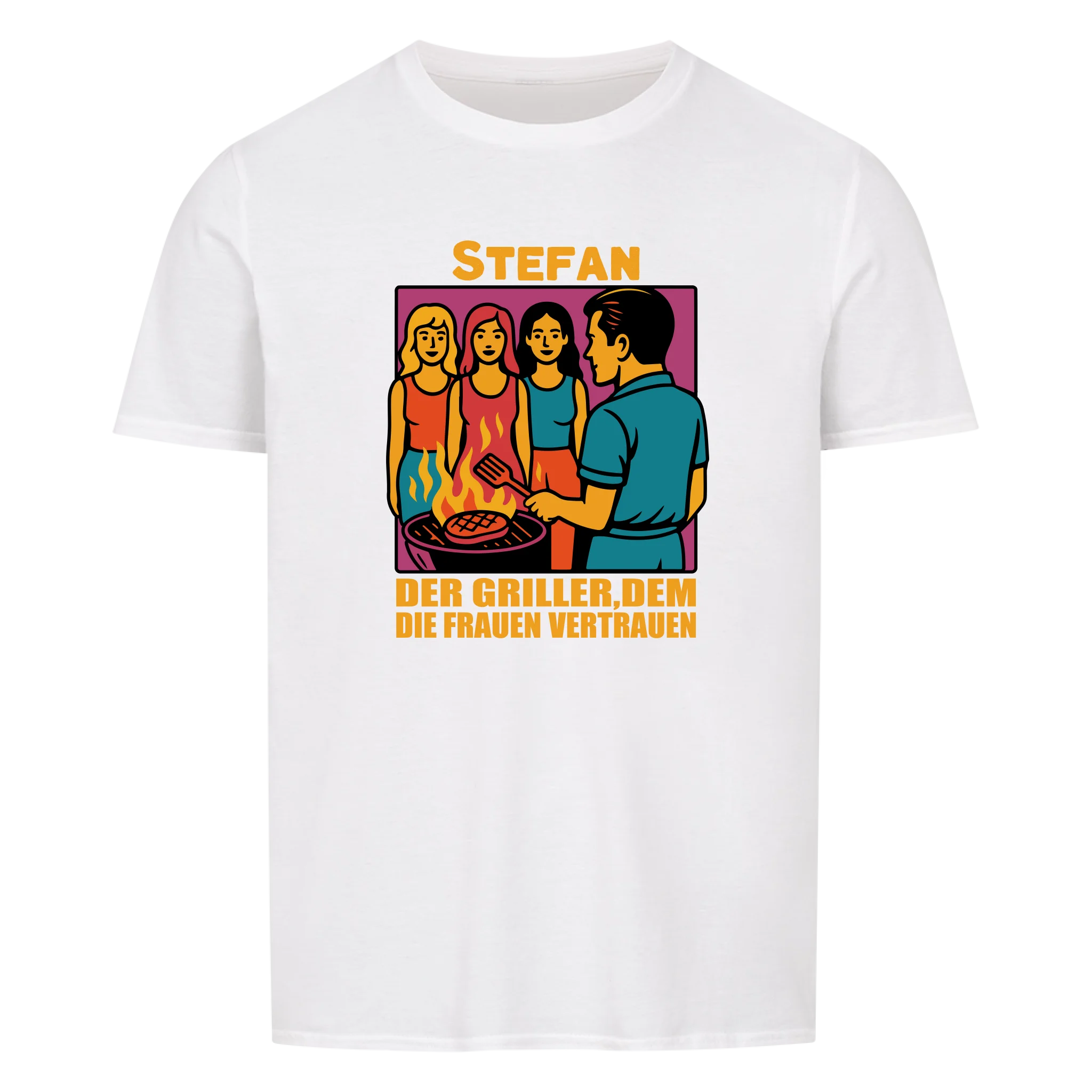Der Griller - Personalisierbares Shirt