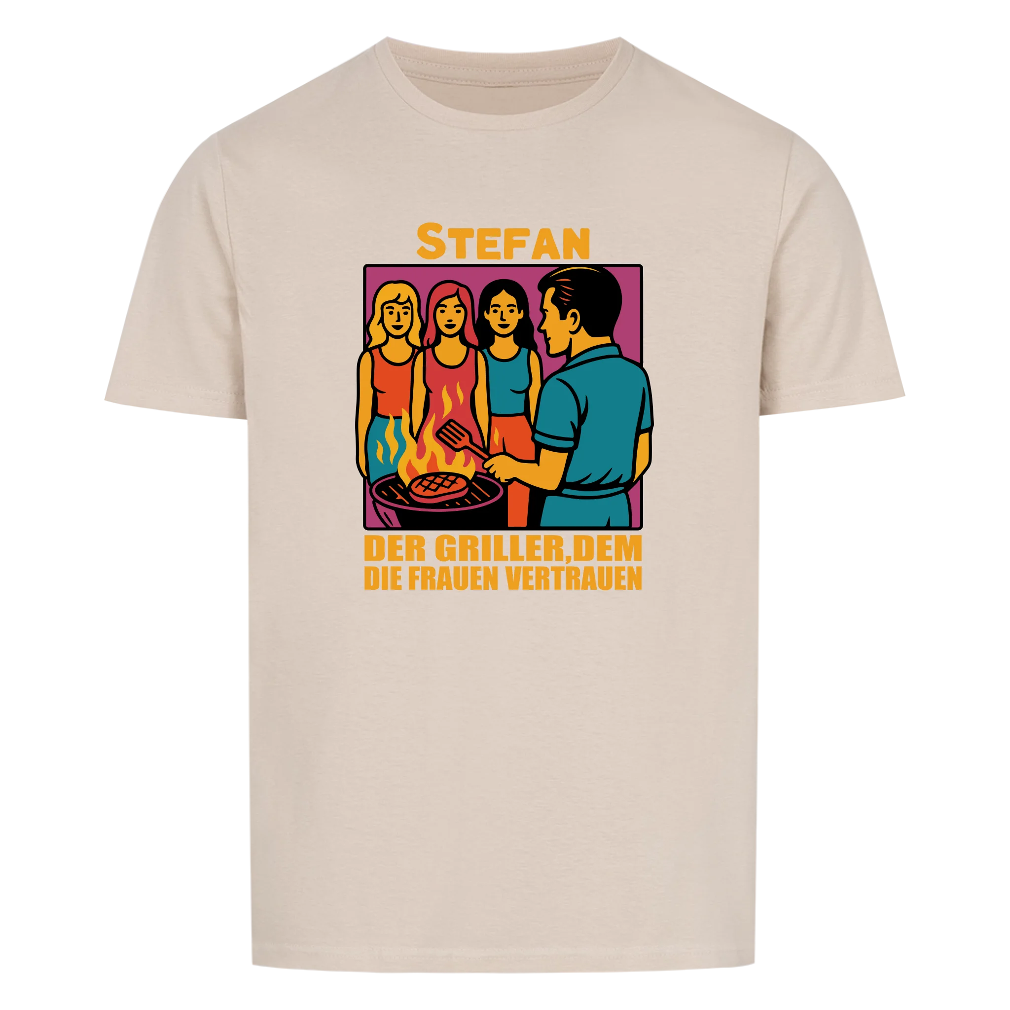 Der Griller - Personalisierbares Shirt