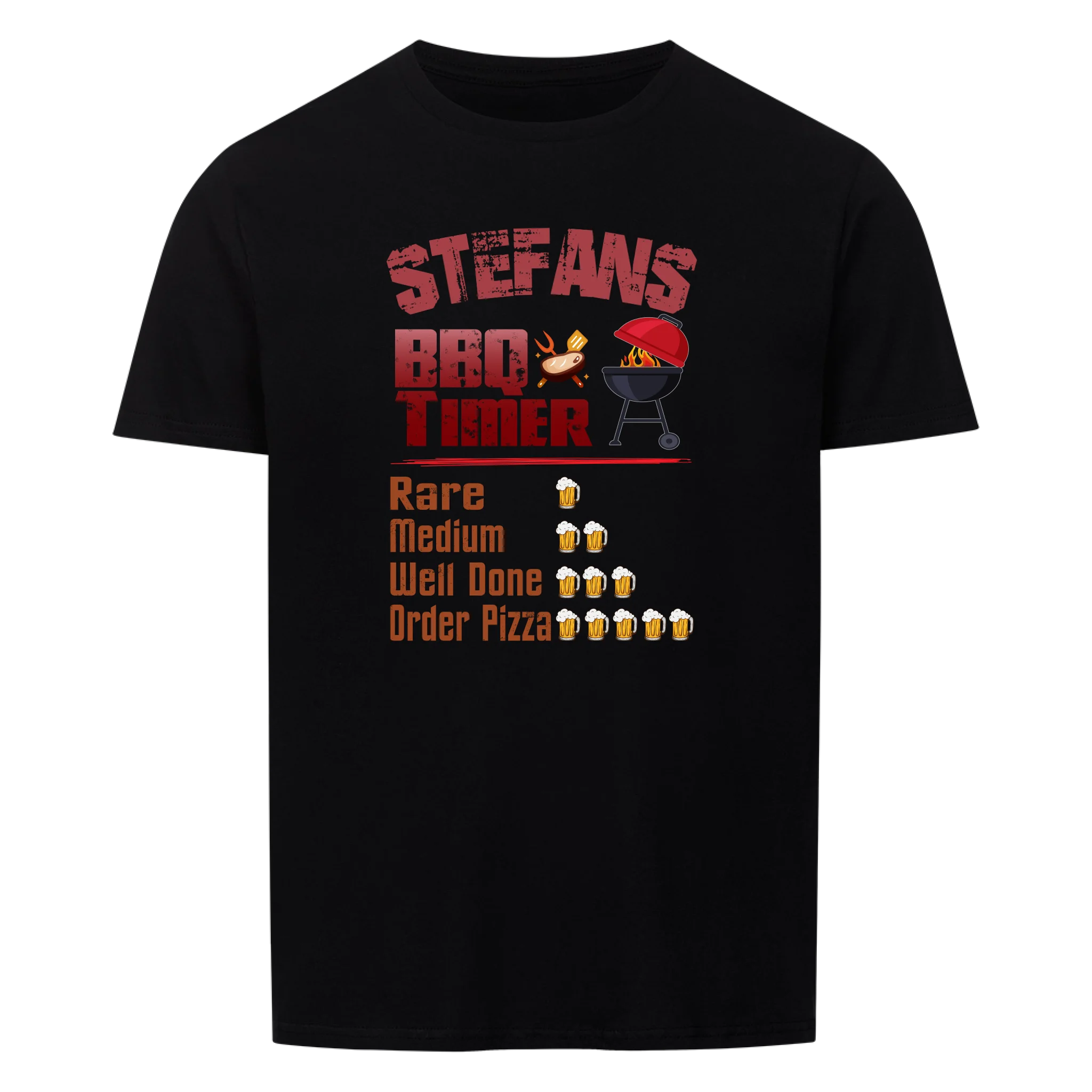 BBQ Timer - Personalisierbares Shirt