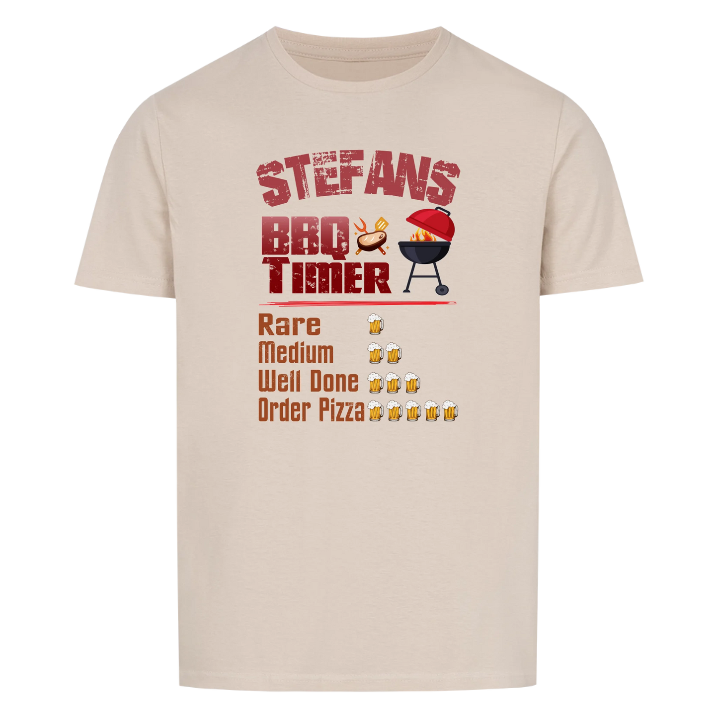 BBQ Timer - Personalisierbares Shirt