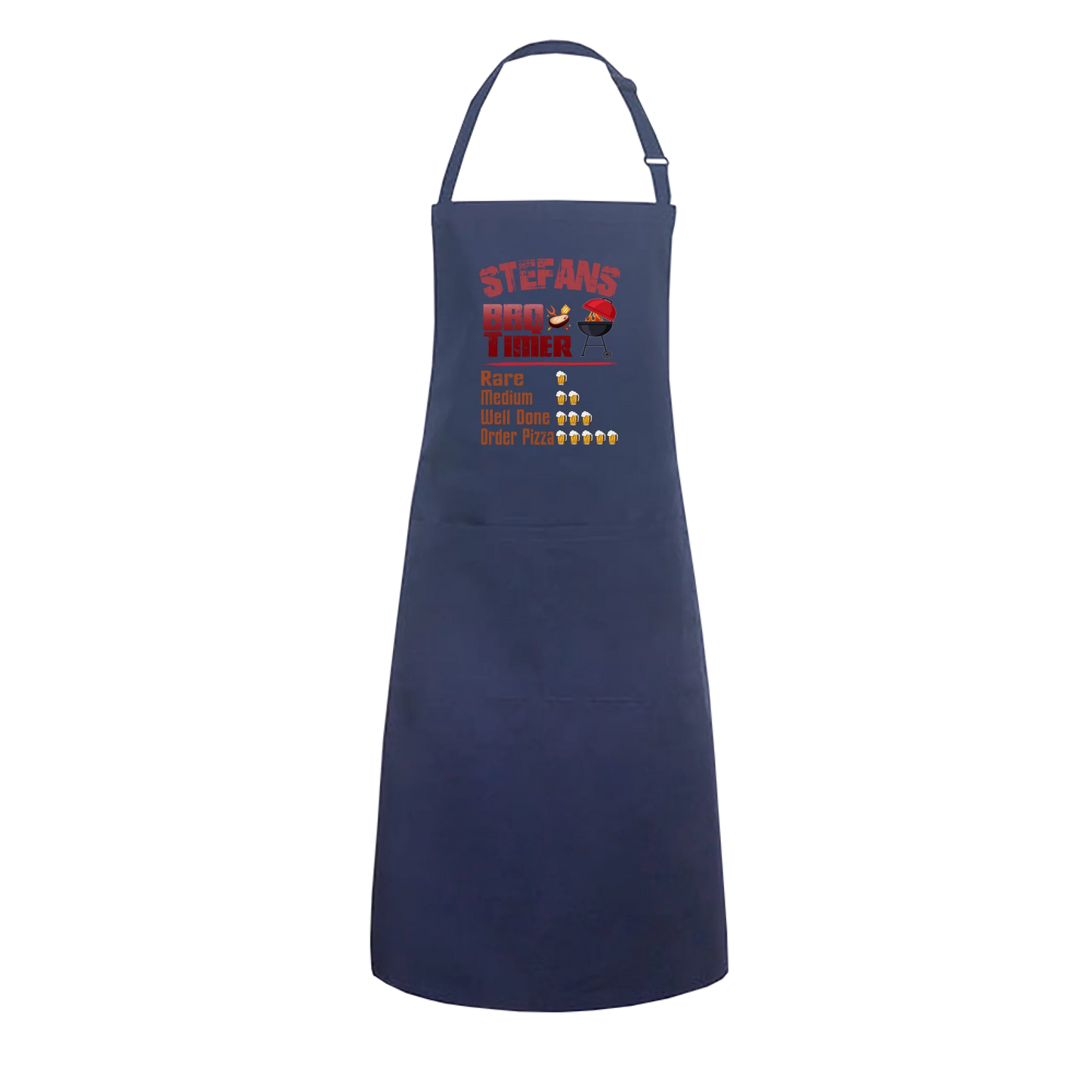 BBQ Timer personalisierbar - Herren Shirt