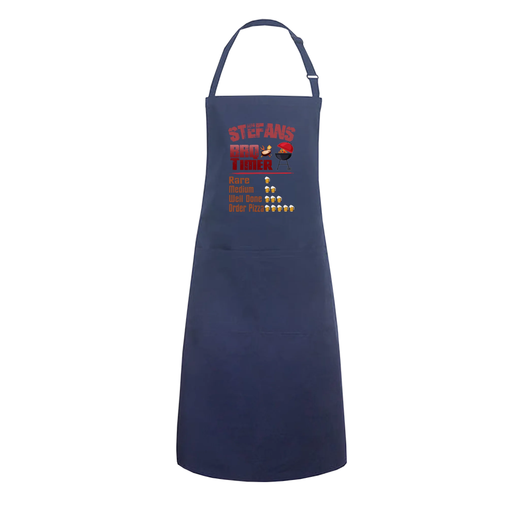 BBQ Timer personalisierbar - Herren Shirt