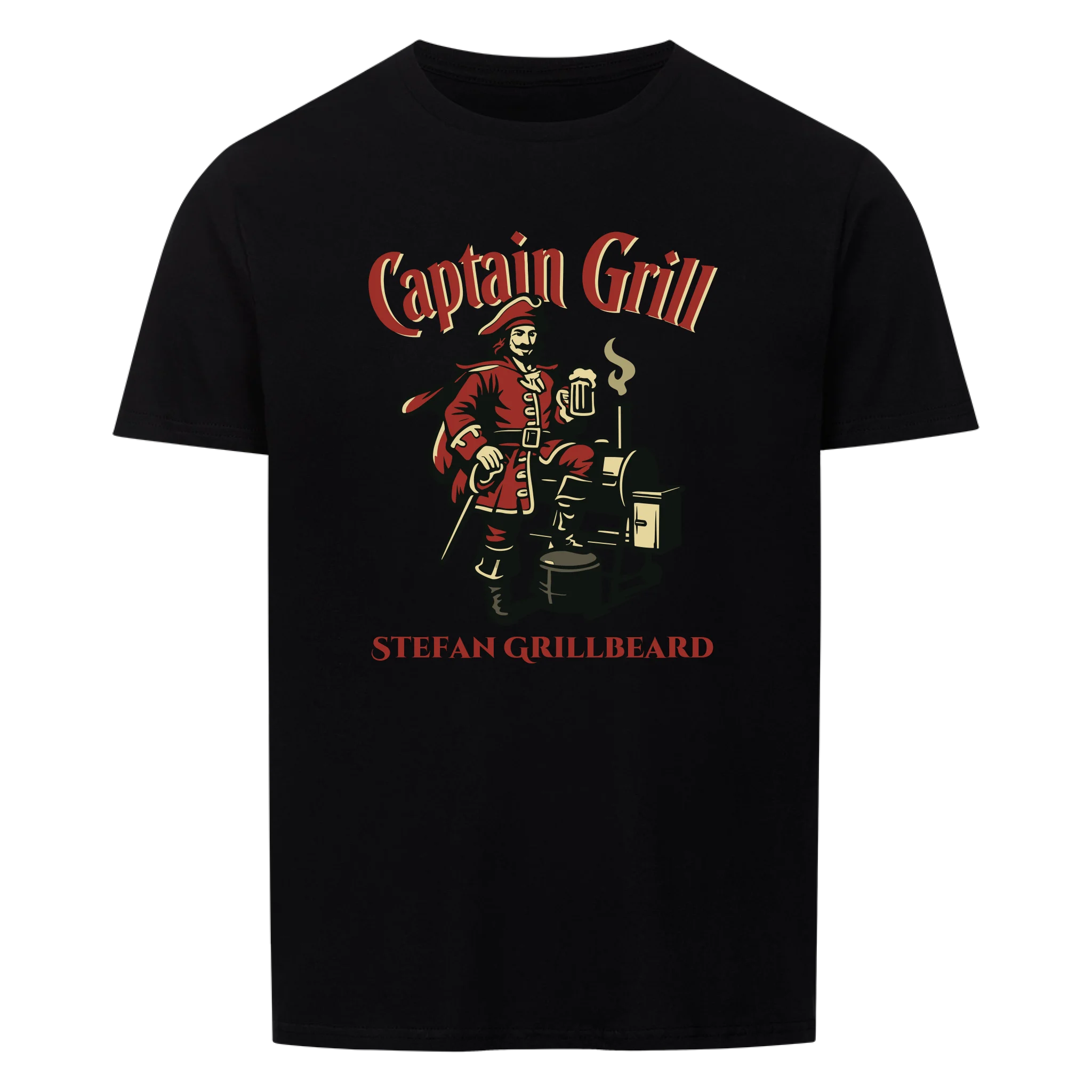 Captain Grill - Personalisierbares Shirt