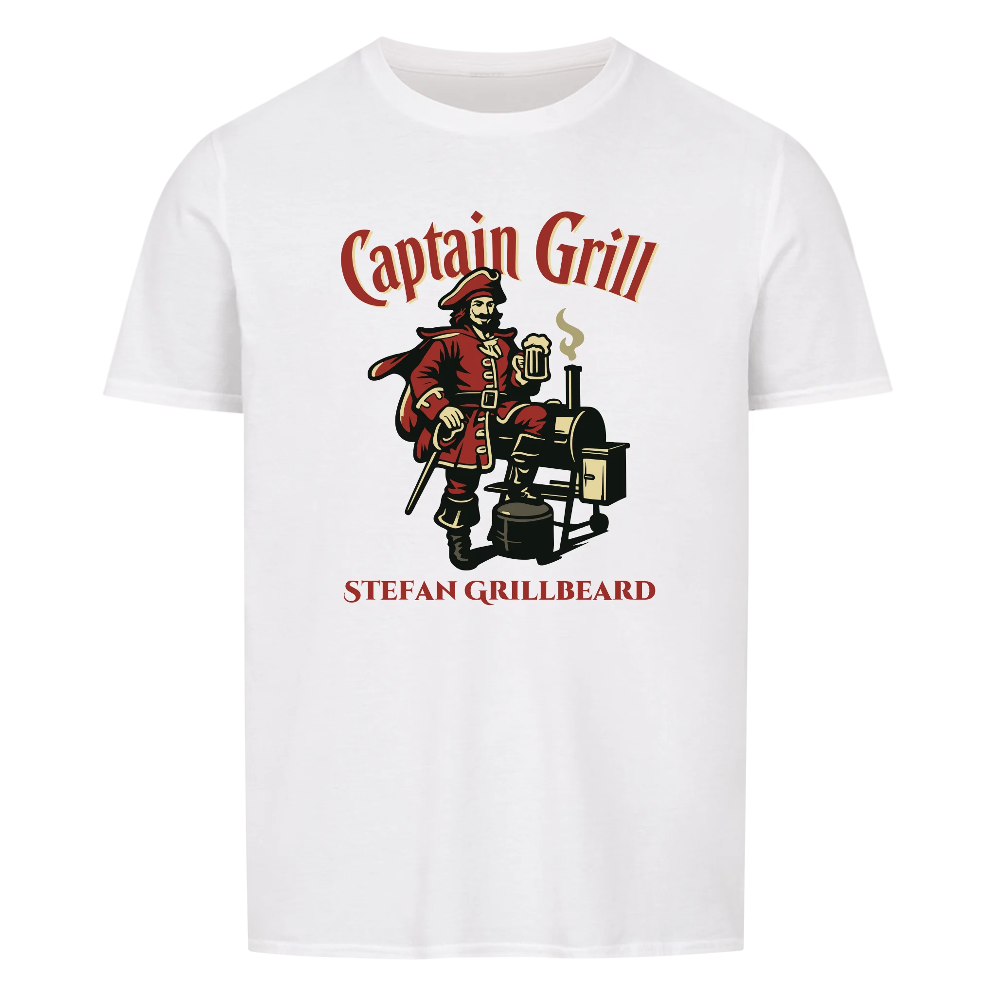 Captain Grill - Personalisierbares Shirt