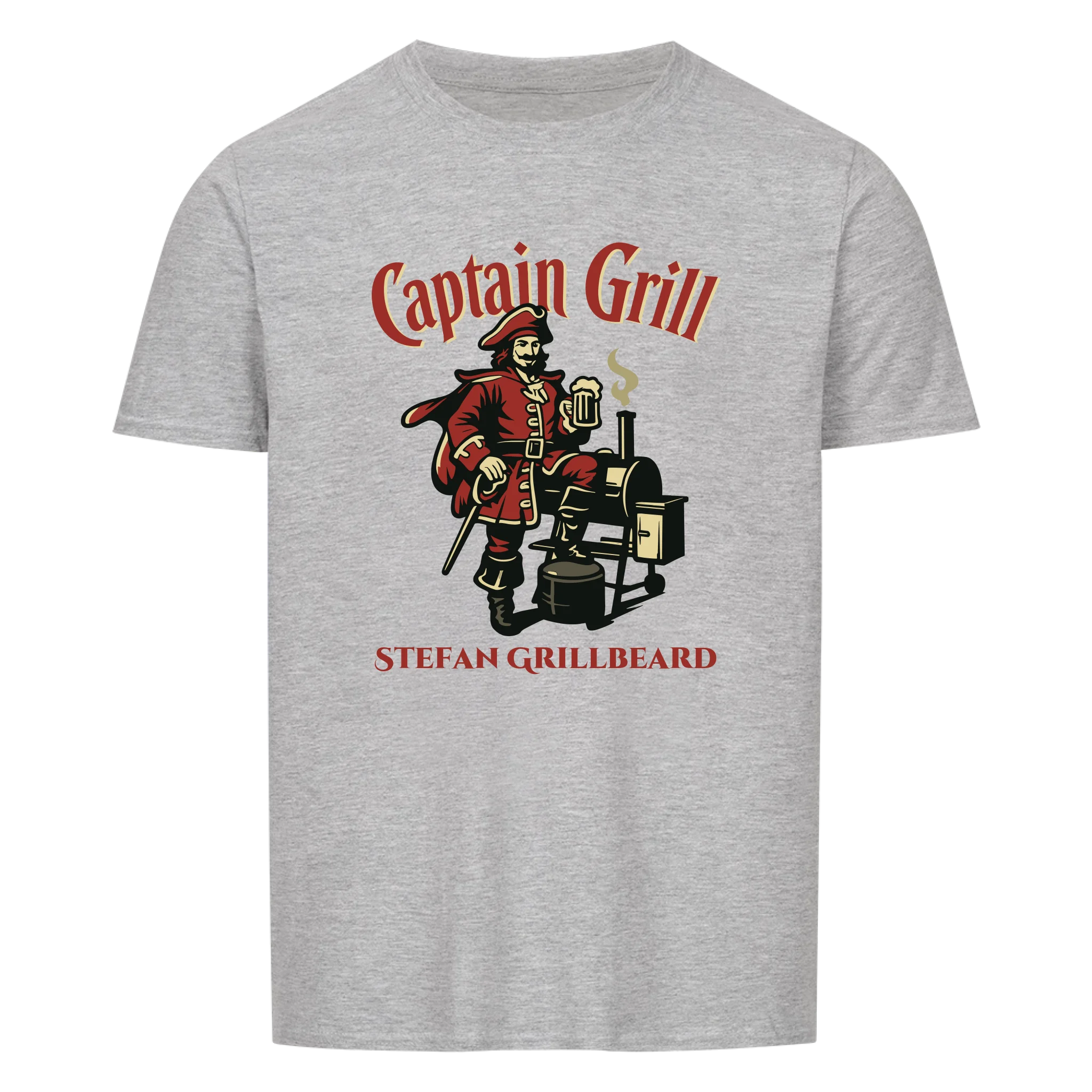 Captain Grill - Personalisierbares Shirt