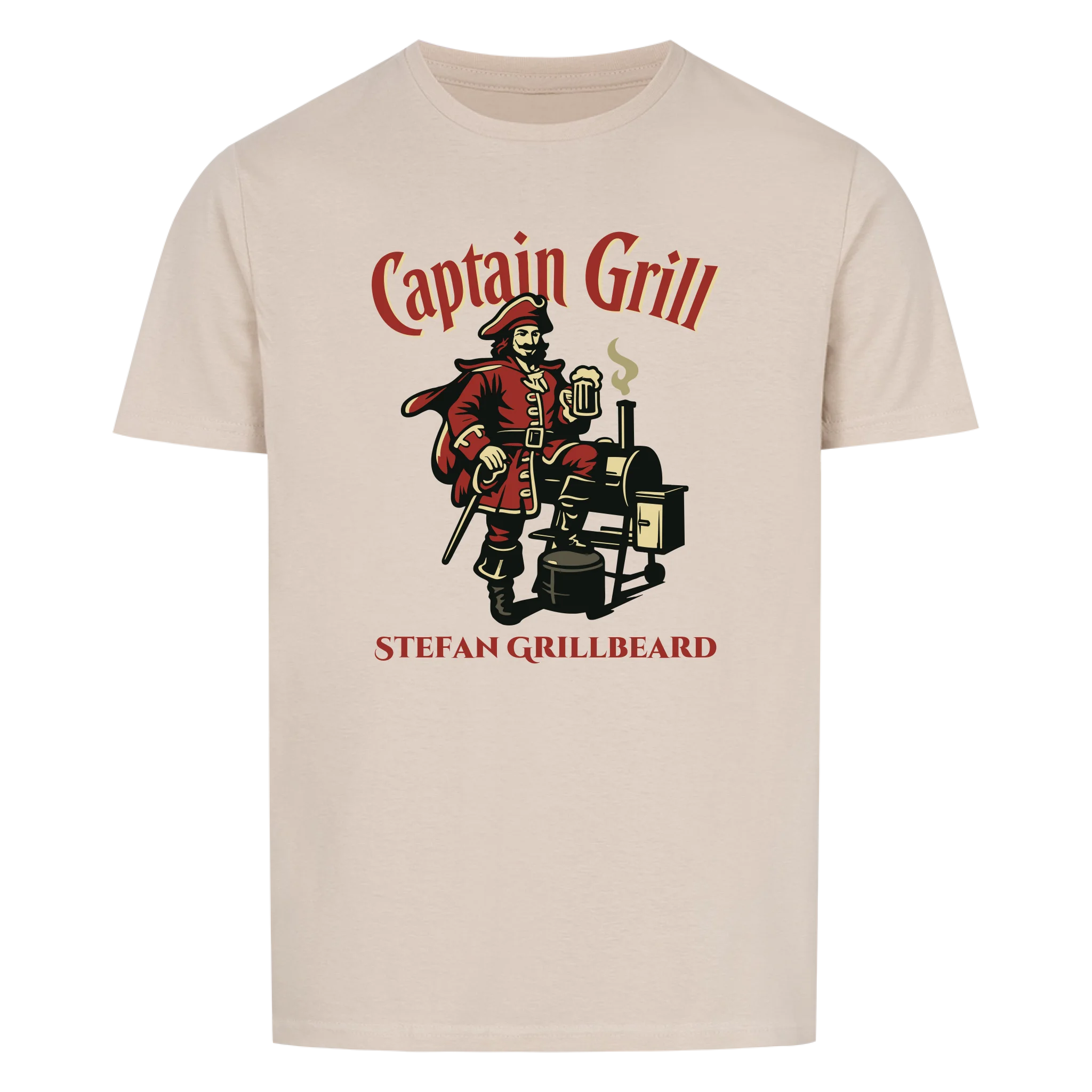Captain Grill - Personalisierbares Shirt