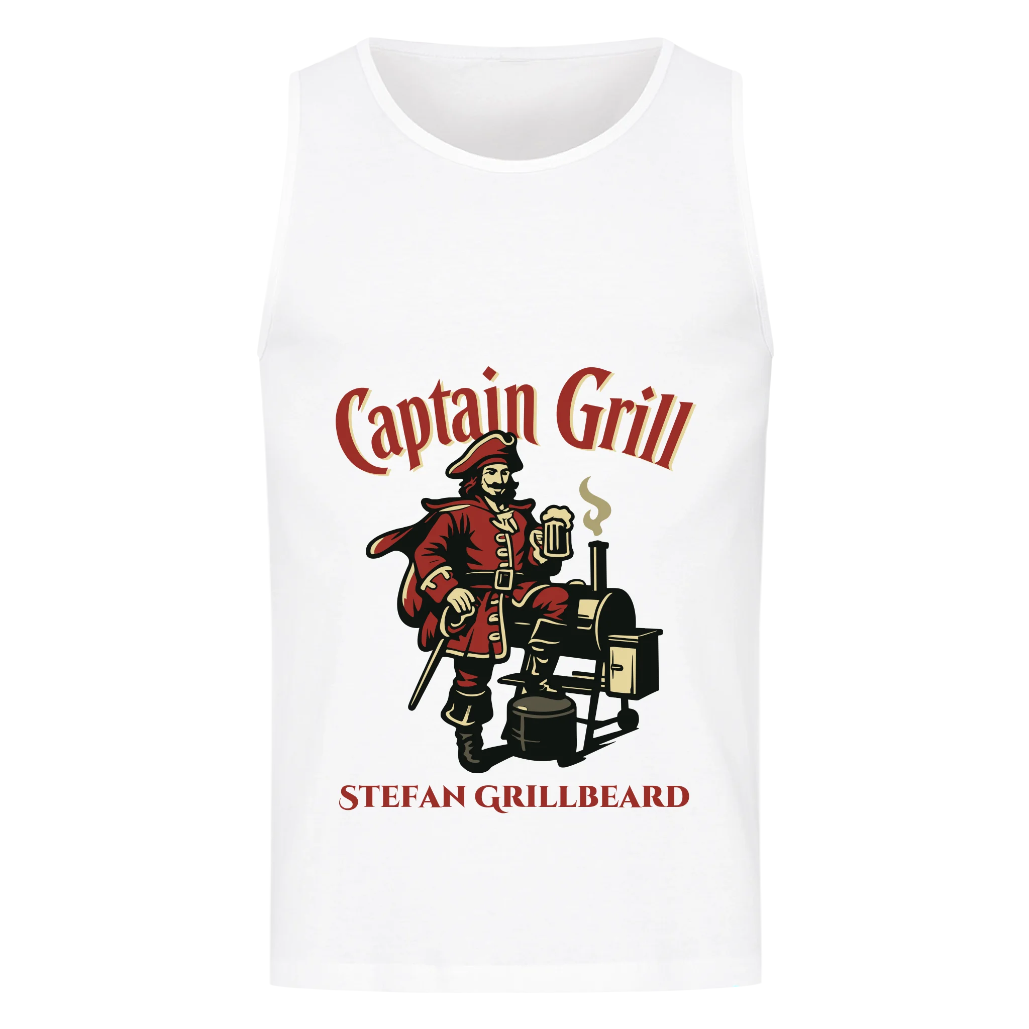 Captain Grill - Personalisierbares Shirt