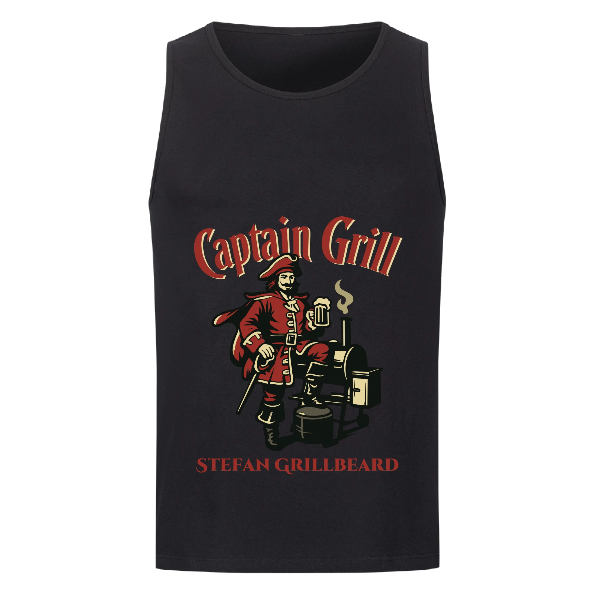 Captain Grill - Personalisierbares Shirt
