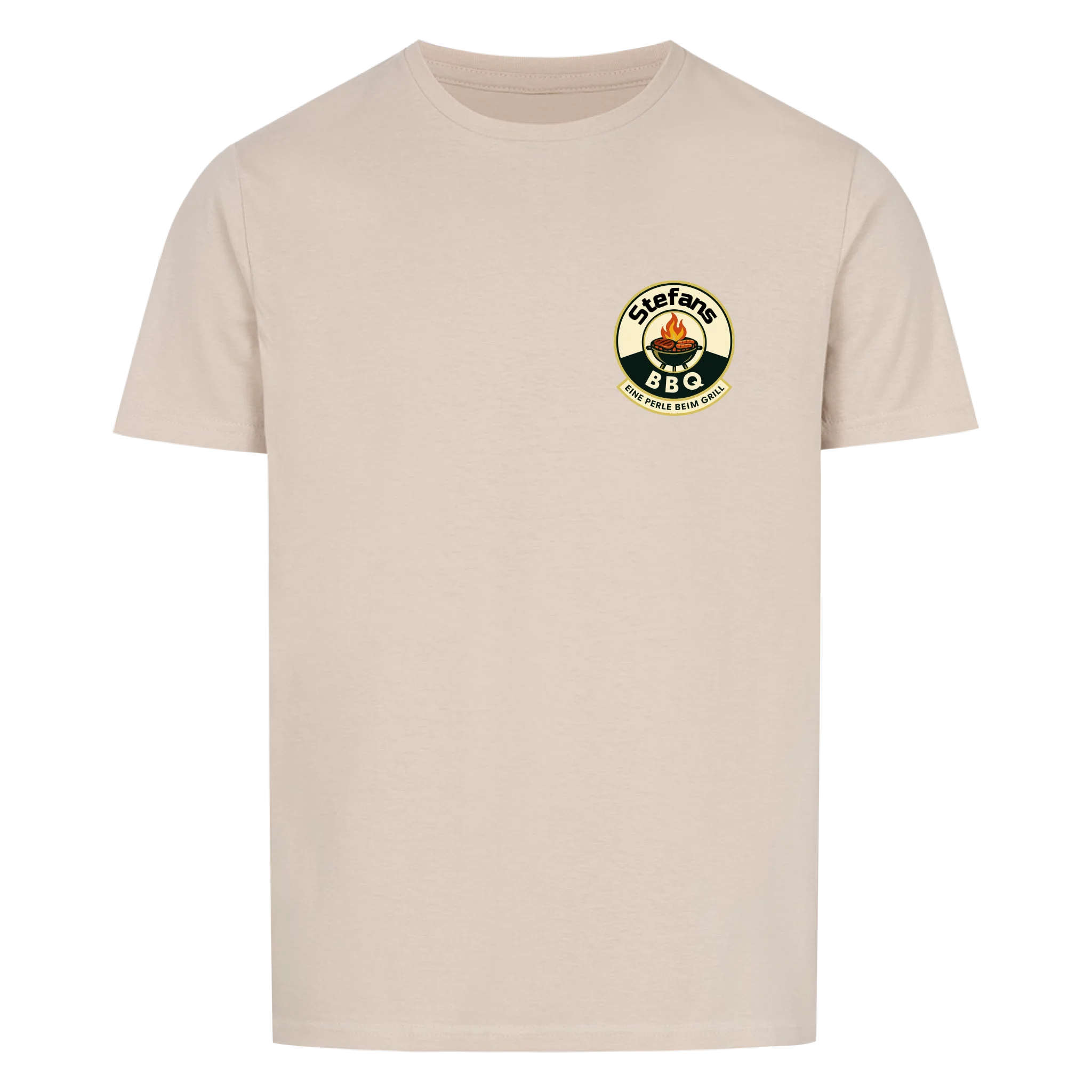 Eine Perle beim Grill - Personalisierbares Shirt