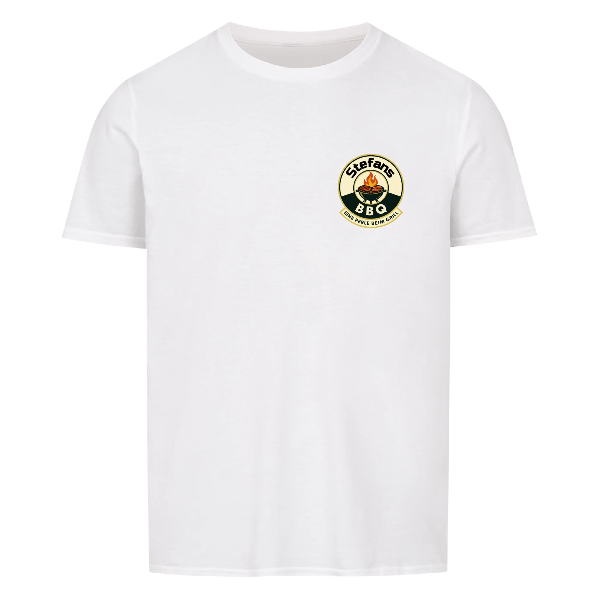 Eine Perle beim Grill - Personalisierbares Shirt