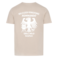 Grillkommando Backprint - Personalisierbares Shirt