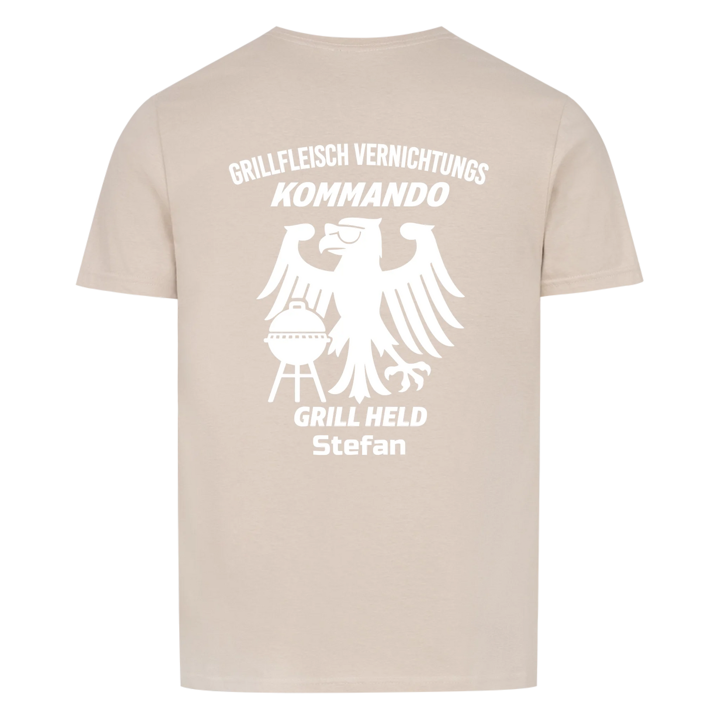 Grillkommando Backprint - Personalisierbares Shirt