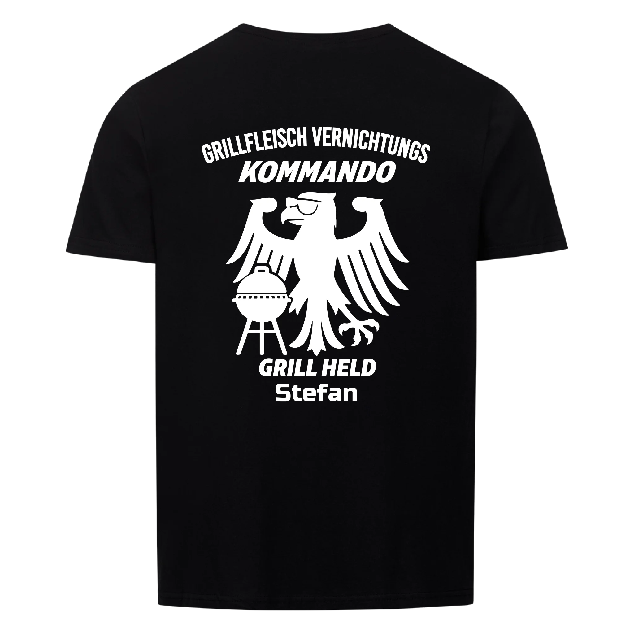 Grillkommando Backprint - Personalisierbares Shirt