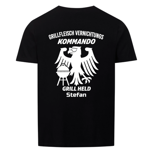 Grillkommando Backprint - Personalisierbares Shirt