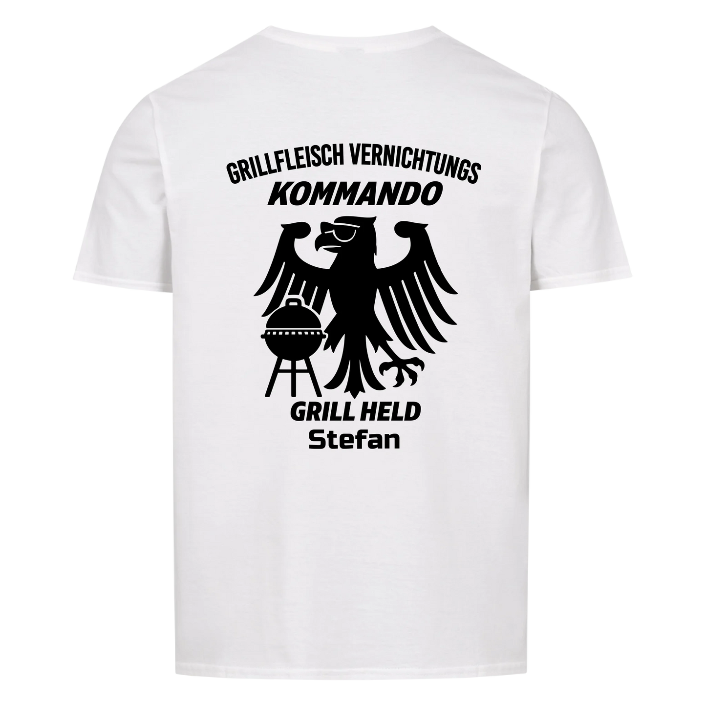 Grillkommando Backprint - Personalisierbares Shirt