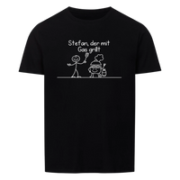 Der mit dem Grill - Personalisierbares Shirt