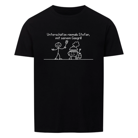 Unterschätze niemals - Personalisierbares Shirt