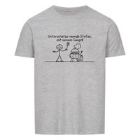 Unterschätze niemals - Personalisierbares Shirt