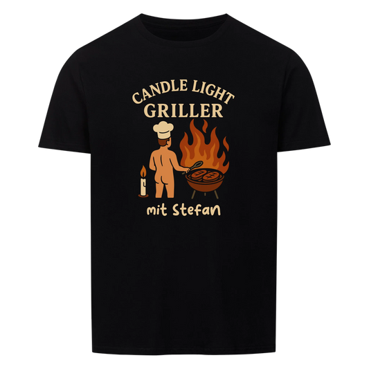 Candle Light Griller personalisierbar - Herren Shirt