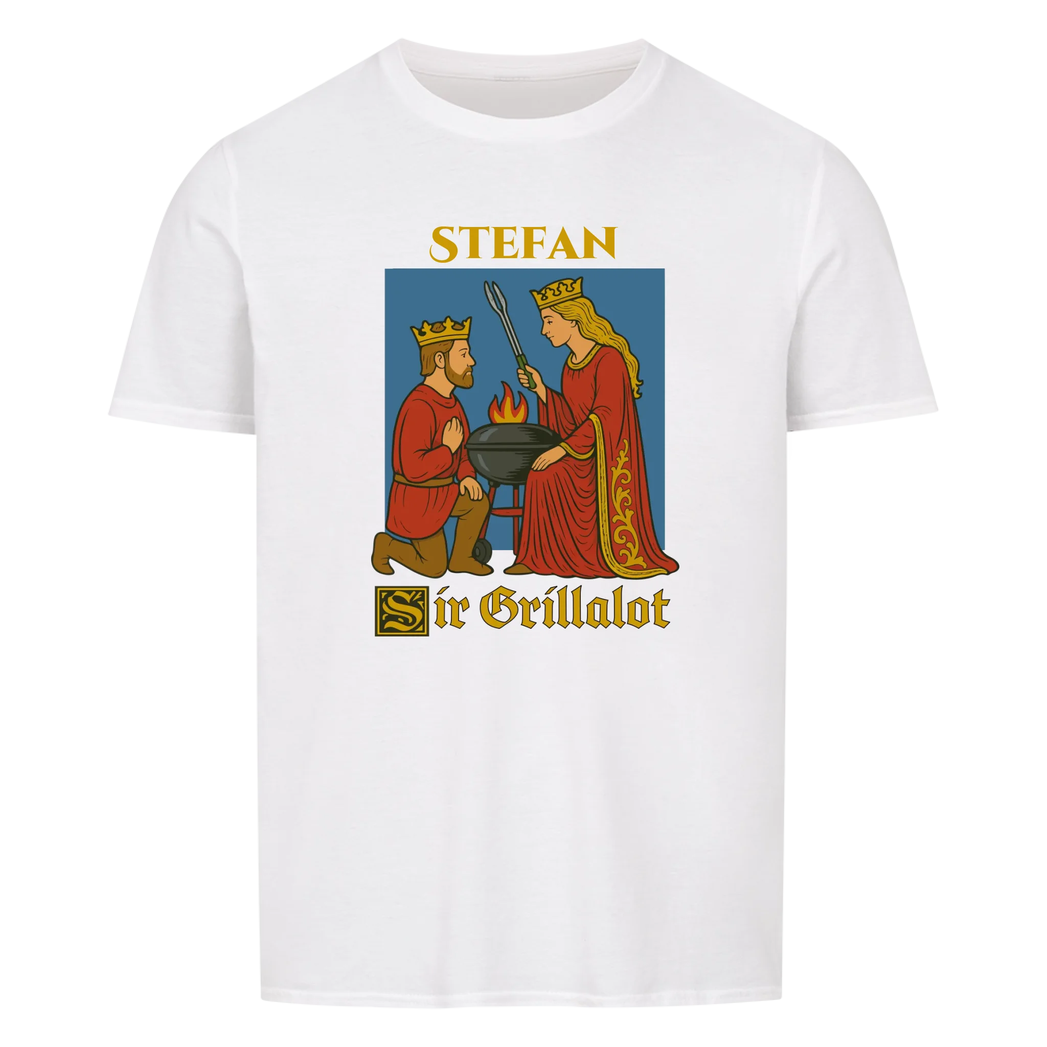 Sir Grillalot - Personalisierbares Shirt