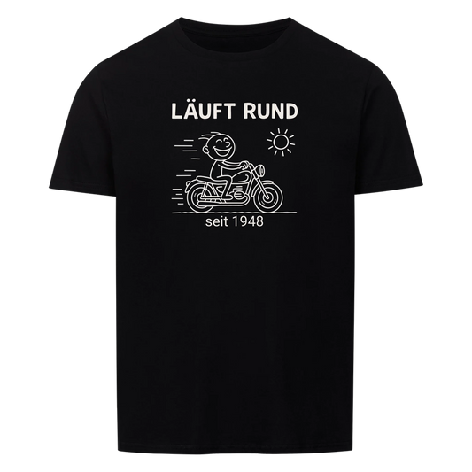 Läuft Rund personalisierbar - Herren Shirt
