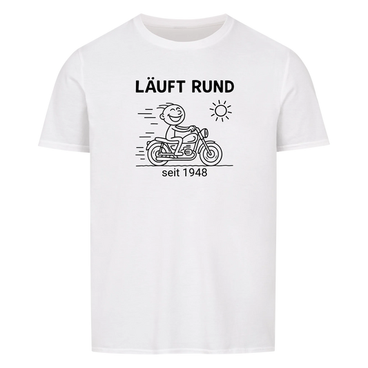 Läuft Rund personalisierbar - Herren Shirt