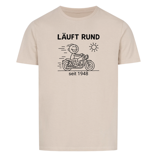 Läuft Rund personalisierbar - Herren Shirt