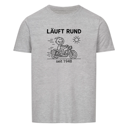 Läuft Rund personalisierbar - Herren Shirt