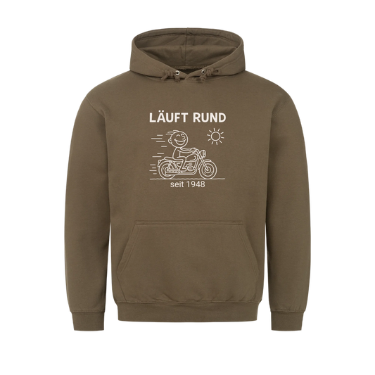 Läuft Rund personalisierbar - Herren Shirt