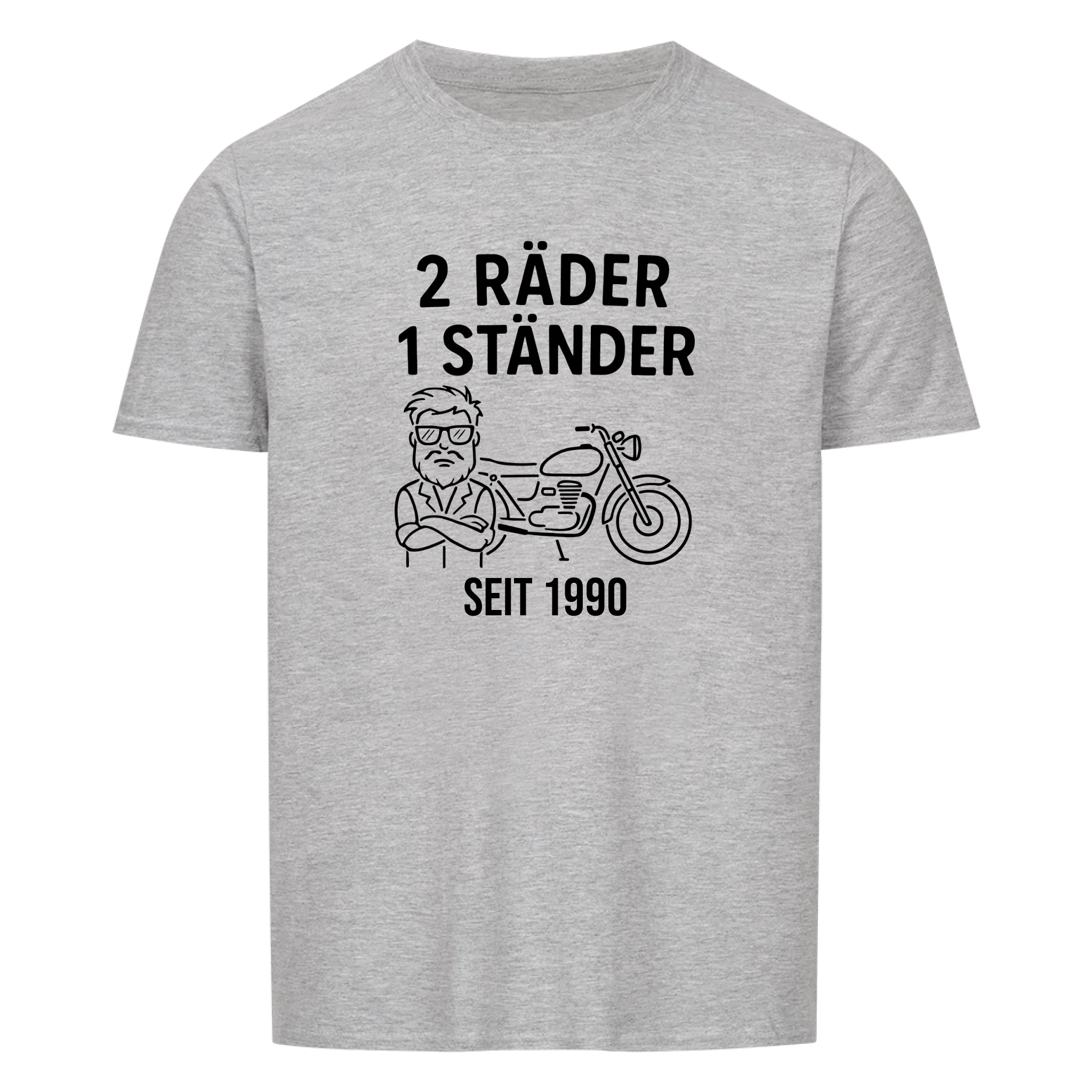 2 Wheels, 1 Stand - Customizable Shirt