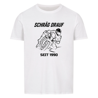 Schräg drauf - Personalisierbares Shirt