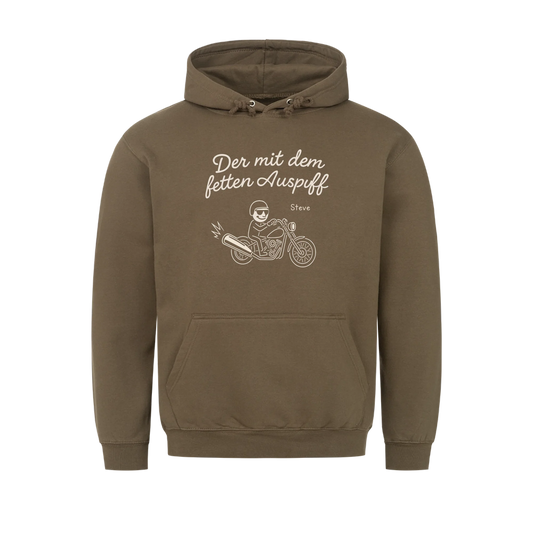 Der mit dem fetten Auspuff - Personalisierbares T-Shirt