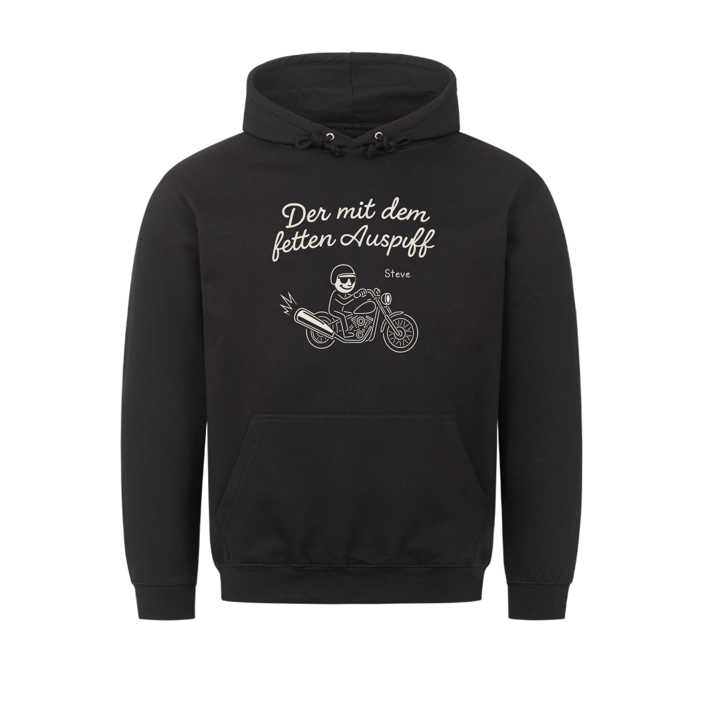 Der mit dem fetten Auspuff - Personalisierbares T-Shirt