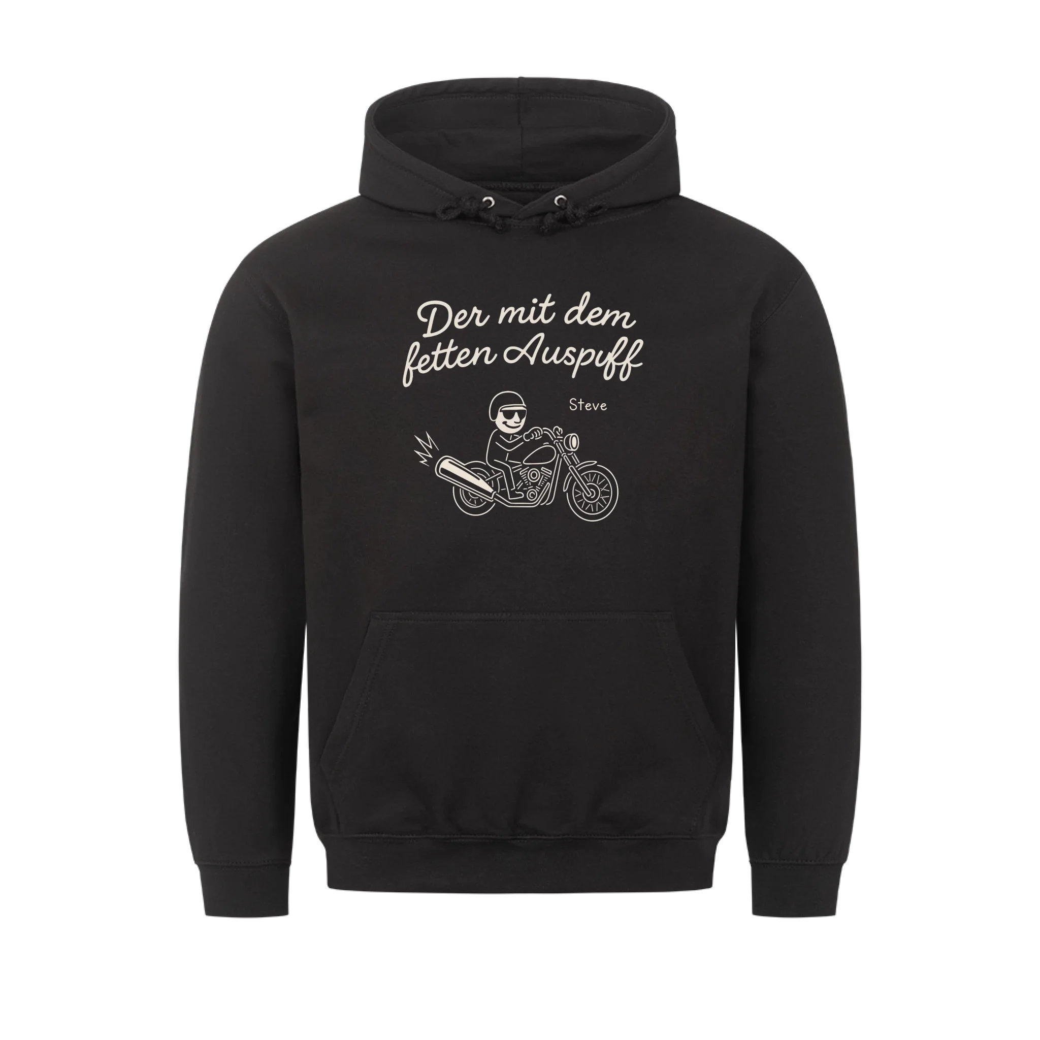 Der mit dem fetten Auspuff - Personalisierbares T-Shirt