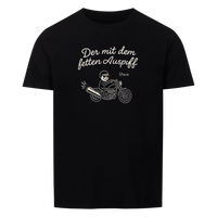 Der mit dem fetten Auspuff personalisierbar - Herren Shirt